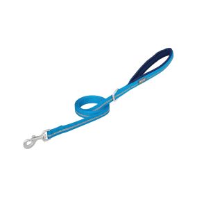 Weaver Pet Terrain Reflective Neoprene Lined Dog Leash - Blue