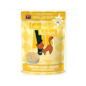 Weruva Cats in the Kitchen Chicken in Pumpkin Soup Recipe Cat Food Pouch - 85 g - Pack of 12