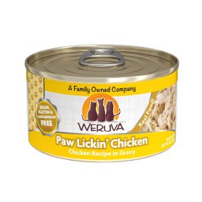 Weruva Paw Lickin Chicken Recipe in Gravy Canned Cat Food - 85 g - Pack of 24