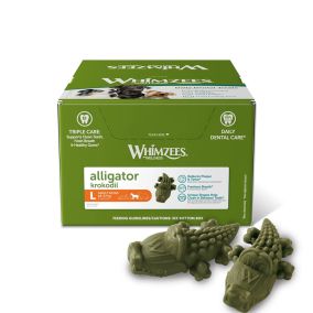 Whimzees Alligator All Natural Daily Dental Chew For Dogs