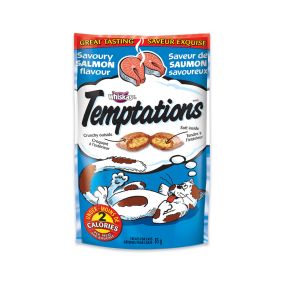 Whiskas Temptation Savoury Salmon Cat Treats - 85 g