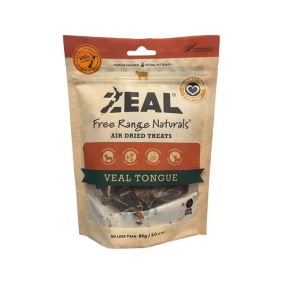 Zeal Free Range Naturals Air Dried Veal Tongue Dog Treats - 85 g