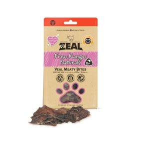 Zeal Free Range Naturals Meaty Bites Dog Treats - 125 g