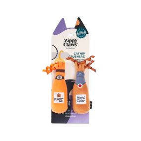 ZippyPaws 2 Pack Halloween Catnip Crusherz Cat Toys