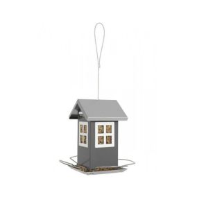 Zolux House Bird Feeder Salte, Grey