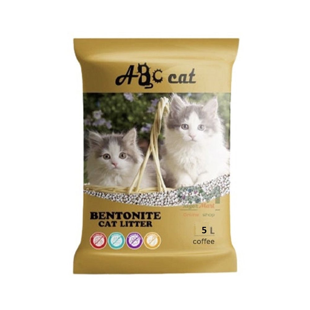 ABC Cat Bentonite Coffee Scented Cat Litter Petzone KSA