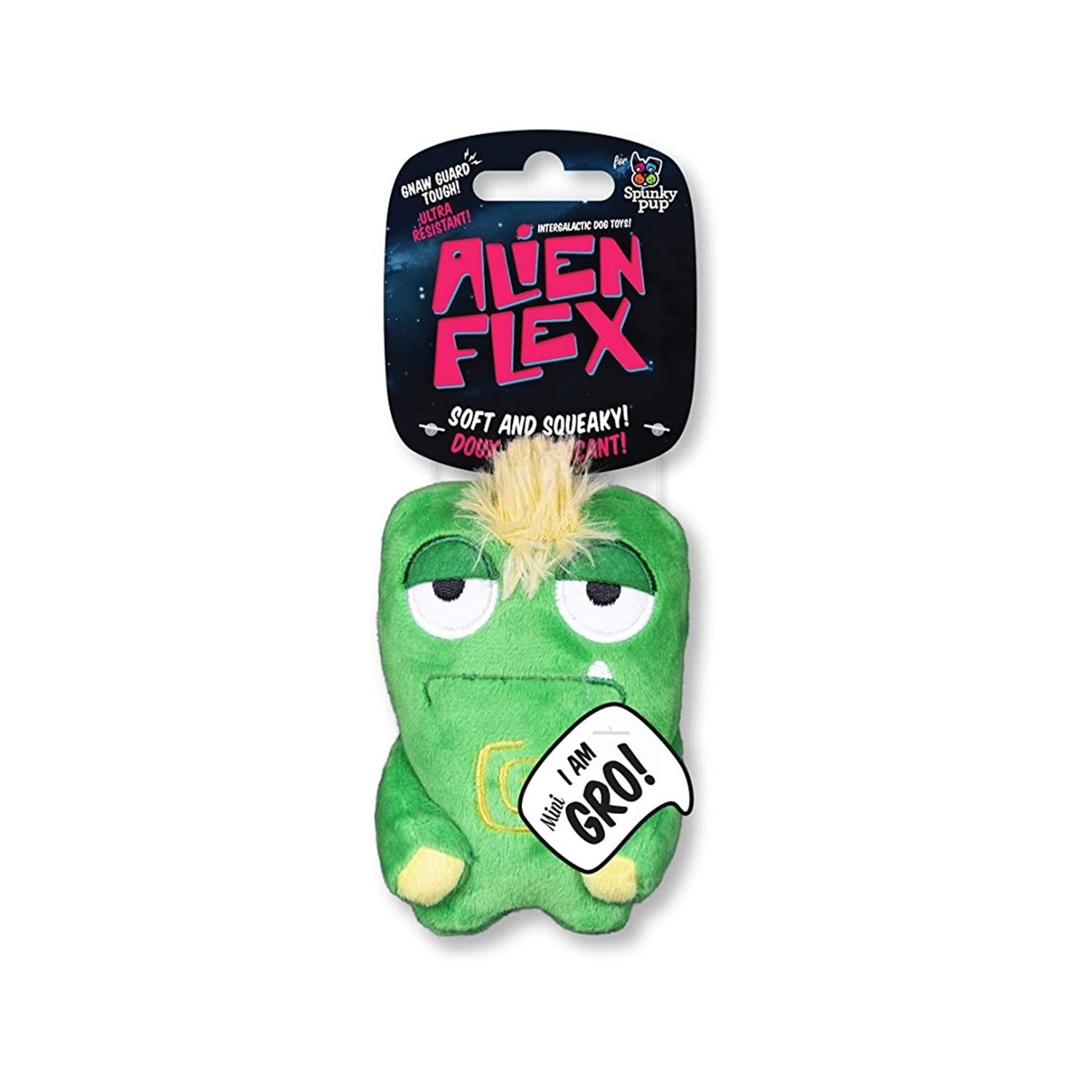 Alien flex sales dog toy