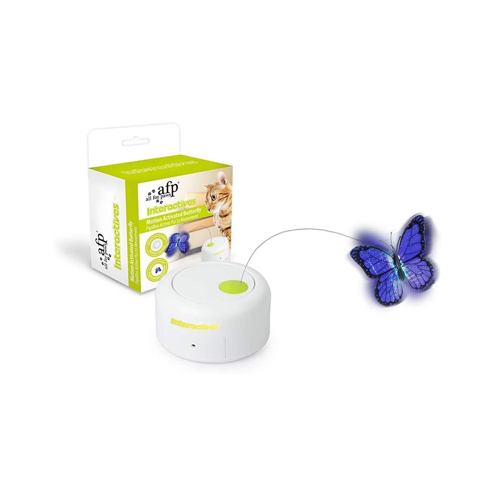 All For Paws Interactive Motion Activated Butterfly Cat Toy