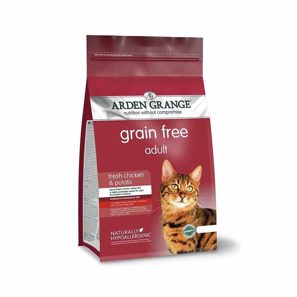 Arden Grange Fresh Chicken Potato Adult Dry Cat Food Petzone UAE