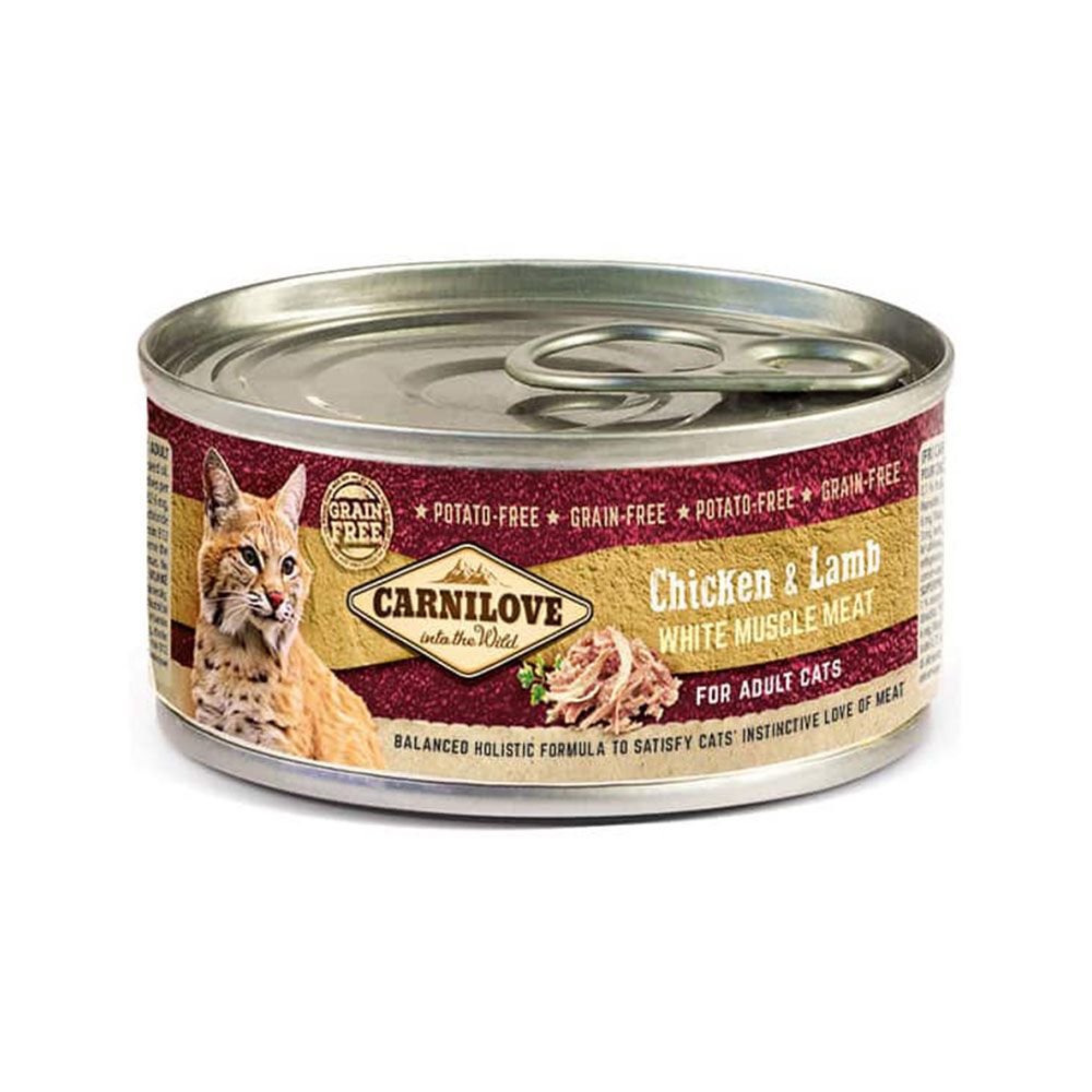 Carnilove Chicken and Lamb Canned Cat Food 100 g