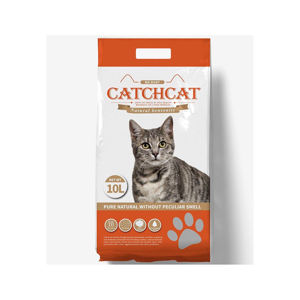 Catchcat Bentonite Cat Litter Orange Petzone KSA