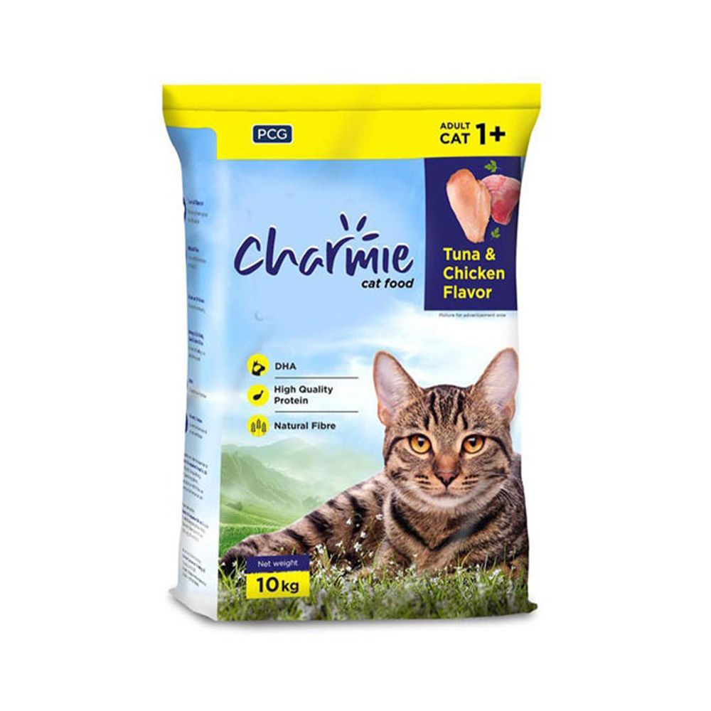 Charmie Chicken and Tuna Dry Cat Food 10 Kg