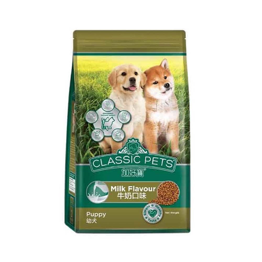 Classic Pets Milk Flavour Puppy Food 2 Kg Petzone Kuwait