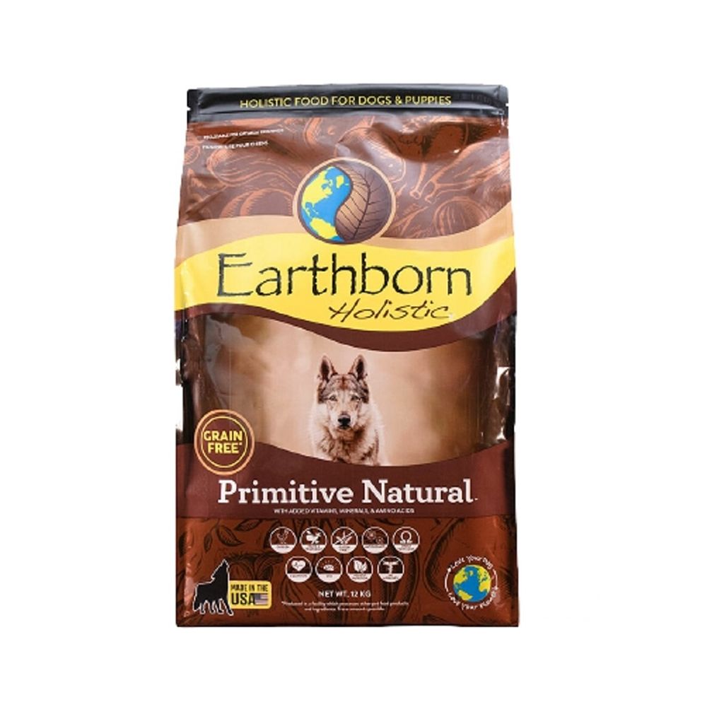 Earthborn Holistic Primitive Natural Dry Dog Food 12 Kg Petzone UAE