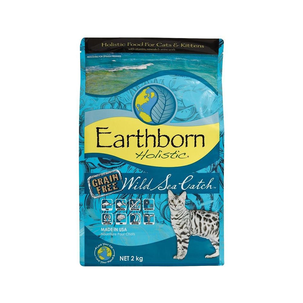 Earthborn dry shop cat food