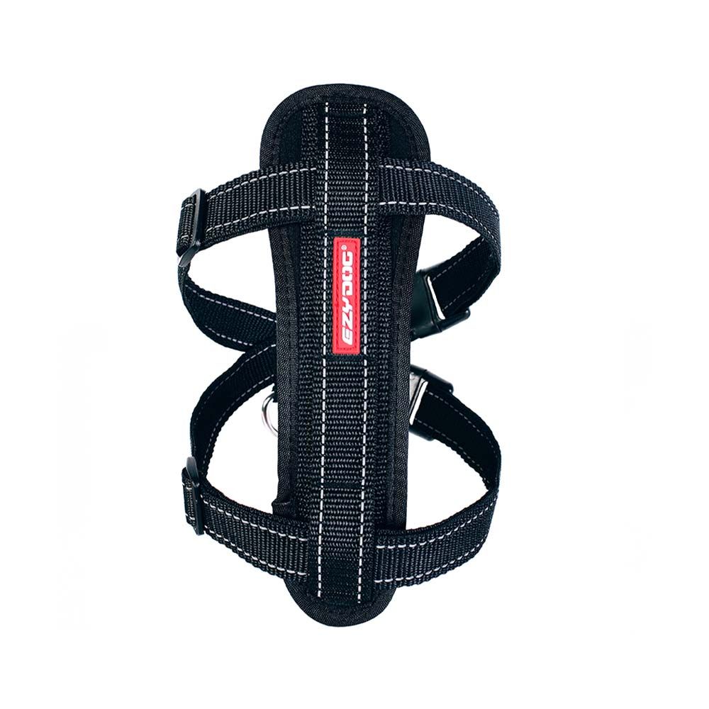 EzyDog Chest Plate Harness Black Petzone Kuwait