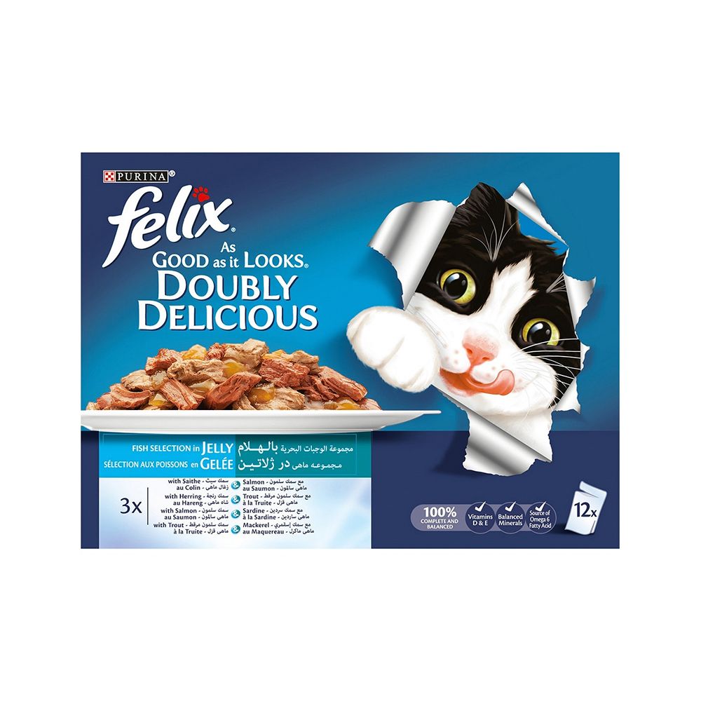 Felix doubly delicious cat food fashion tesco