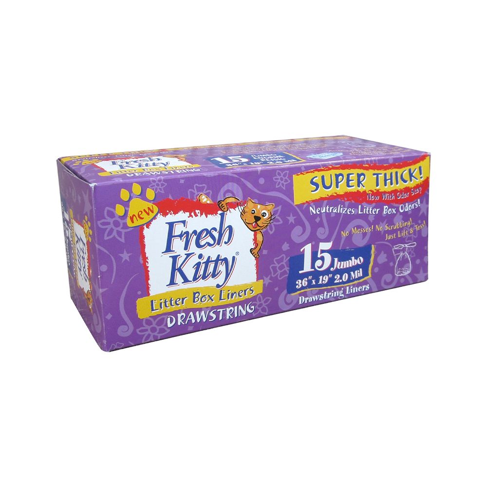 Fresh kitty shop litter box liners