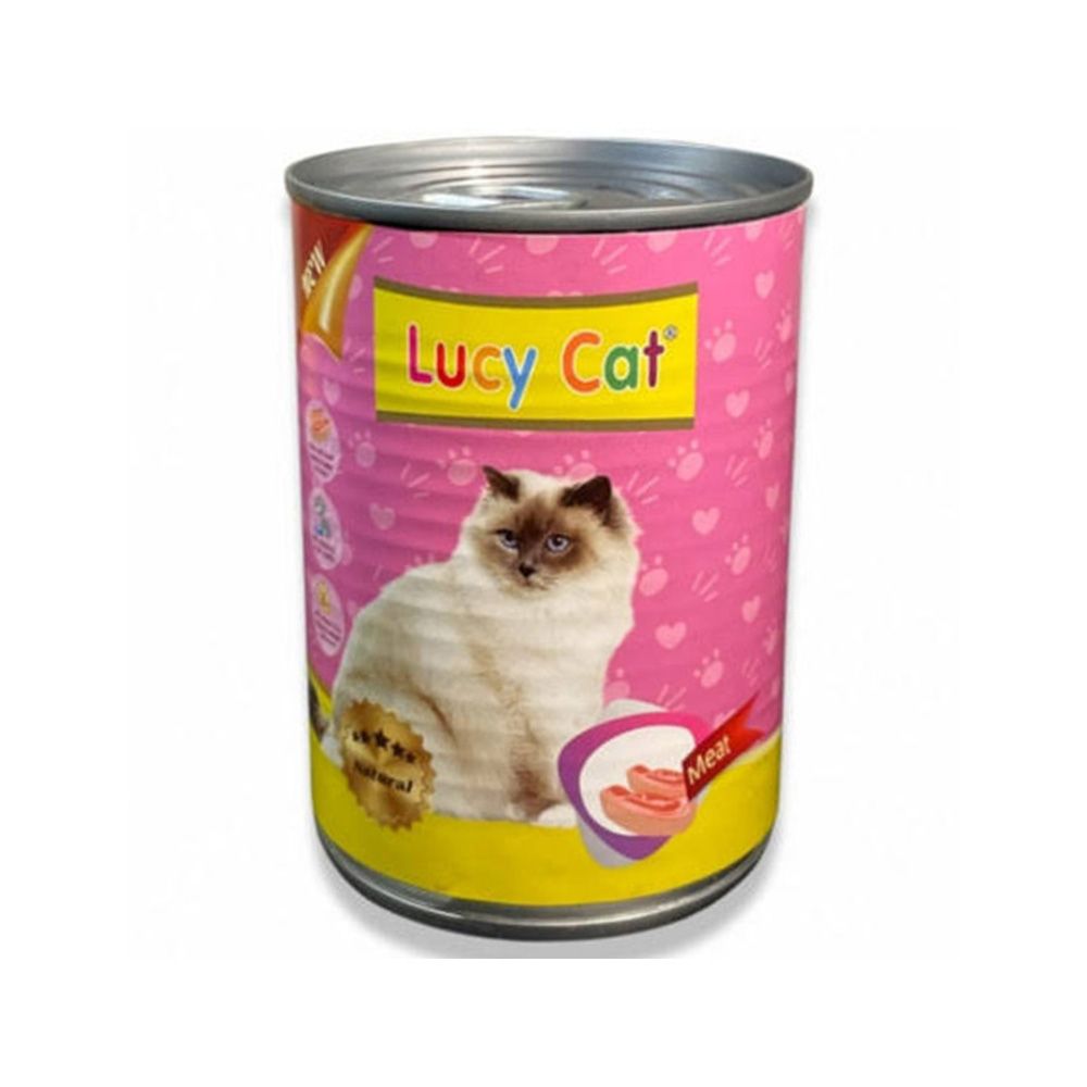 Lucy Cat Meat Flavor Canned Cat Food 375 g