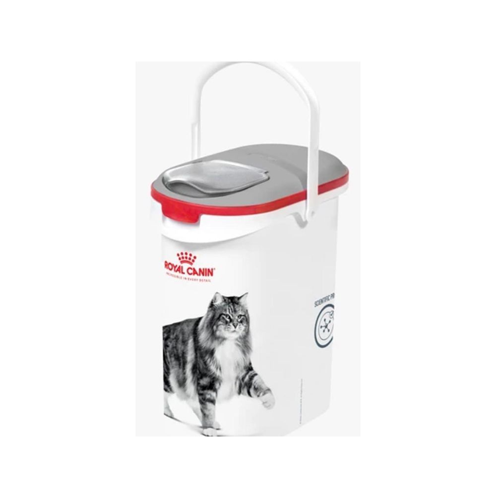 Royal canin food container sale