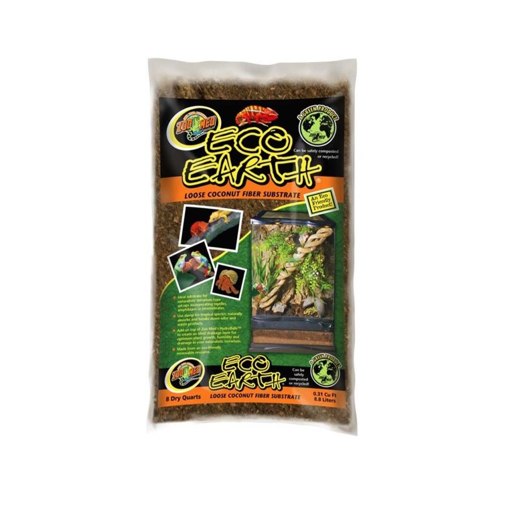 Zoo Med Eco Earth Coconut Fiber Substrate 8 Liter Petzone Bahrain