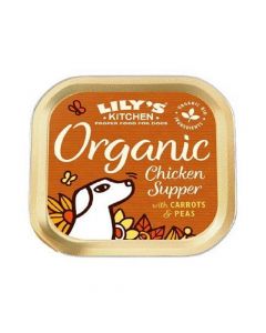 Lily's Kitchen Organic Chicken Supper Wet Dog Food - 150g