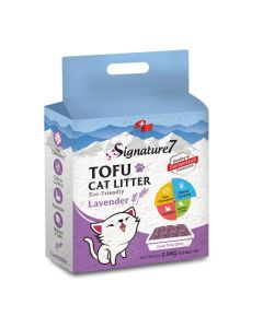 Signature7 Tofu Cat Litter Lavender - 2.5 Kg