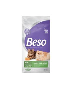Beso Complete and Balanced Mix Lamb and Chicken  Adult Cat Dry Food