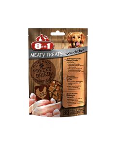 8in1 Meaty Treats Freeze Dried Chicken Breast Dog Treats, 50 g
