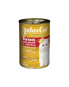 Aatas Cat Essential Tuna and Chicken in Jelly Canned Cat Food - 400g Pack of 24