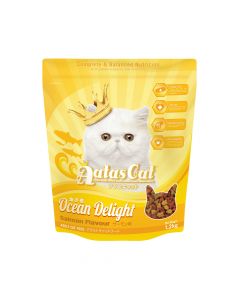 Aatas Cat Ocean Delight Salmon Flavour Adult Cat Dry Food - 1.2 Kg
