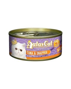 Aatas Cat Tantalizing Tuna and Snapper in Aspic Formula Canned Cat Food - 80 g