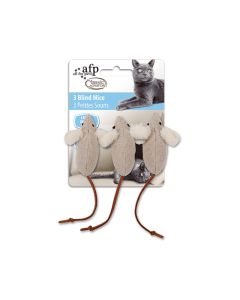 All for Paws Classic Comfort 3 Blind Mice Ball Cat Toy
