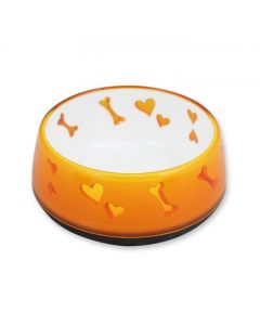 All For Paws Dog Love Bowl - Orange
