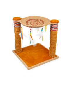 All For Paws Dream Catcher Hamock Cat Scratcher - 50L x 50W x 55H cm