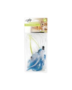 All For Paws Interactives Culbuto Feather Refil - 4 Pack