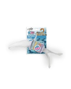 All For Paws Knotty Habit  Yarn Feather With Catnip Cat Toy