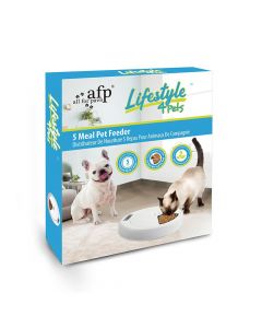 All for Paws Lifestyle 4 Pet 5 Meal Pet Feeder