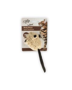 All for Paws Wooly Mouse with Sound Chip Cat Toy