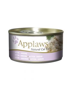 Applaws Sardine Canned Kitten Food - 70g - Pack of 24