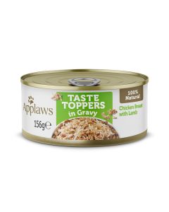 Applaws Taste Toppers Chicken Breast with Lamb in Gravy Canned Dog Food - 156 g