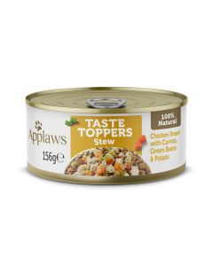 Applaws Taste Toppers Chicken Stew with Carrots Green Beans and Potato Canned Dog Food - 156 g