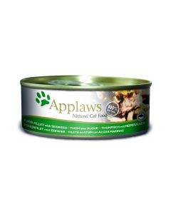 Applaws Tuna Fillet with Seaweed Canned Cat Food - 156g
