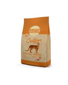 Araton Adult Outdoor Chicken and Turkey Cat Dry Food