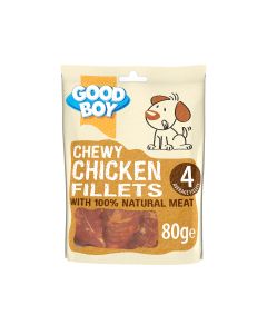 Armitage Chewy Chicken Fillets Dog Treats - 80g