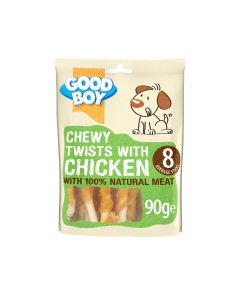 Armitage Good Boy Chewy Chicken Twists Dog Treat - 90 g