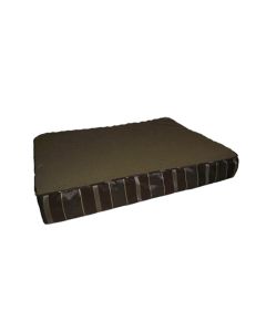 Aspen Pet Orthopedic Foam Pet Bed - Brown - 30L x 40W x 3-1/2H inch