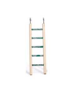 Beeztees Bird Fun Wooden Ladder, Assorted Colors