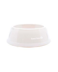 Beeztees Plastic Dish for Dog - Beige