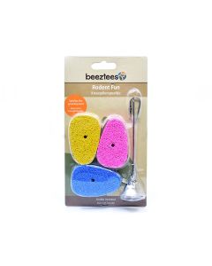 Beeztees Pumice Nibbles Discs - Pack of 3